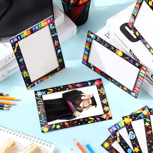 Image of AmazingSpark 50 Pack Kindergarten Graduation Picture Frames 2026 4 x 6 My First Preschool Graduation Picture Frame Gifts Cardboard Photo Display for Kids Boys Girls Students Son(Preschool)