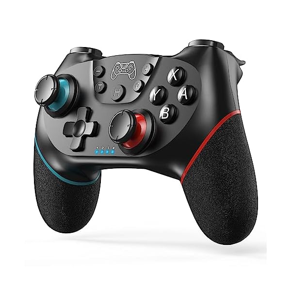 UPGRADE Manette pour Switch, Manettes sans Fil pour Switch/Switch 2/Switch Lite/Switch OLED, Manette pour Switch Pro avec ONE KEY WAKE UP/CAPTURE D&rsquo;ÉCRAN/Turbo Adjustable/Vibration Réglable/ 6 Axes
