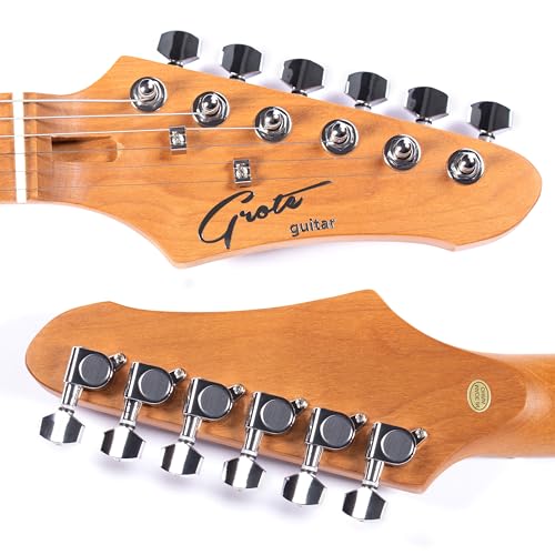 Image of Grote Electric Solid Body Guitar Modern-GST For Beginners (Mocha)