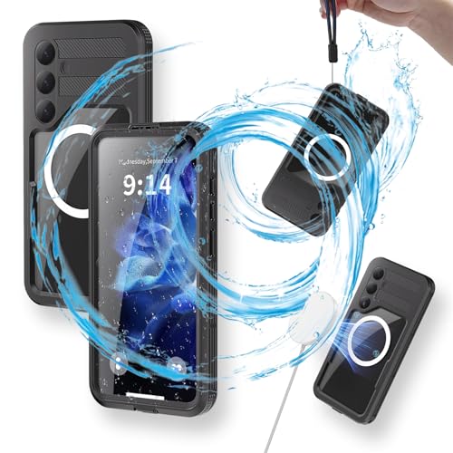 Coque Samsung S25 Plus étanche idéale pour vos sorties à la plage et recharges MagSafe