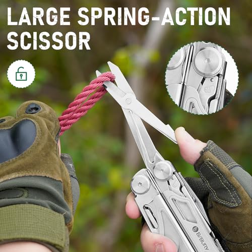 Bibury BI2045 SERIES S Multitool Pliers Pro Bi2045, Foldable Multitools With Replaceable Wire Cutters And Saw thumb #5