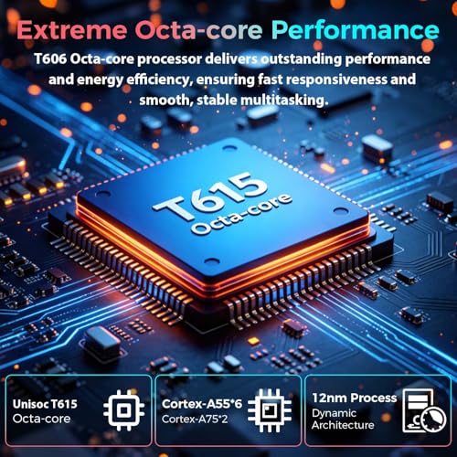 Image of 13 Inch Tablet, 2026 Android 16 Tablet with Keyboard, 32GB+256GB+2TB Expand, Gemini AI Tablets PC with 8-Core, 10000mAh, 120Hz 1920x1200 Display, 2 in 1 Large Tablets with Case, Mouse, Stylus(Black)