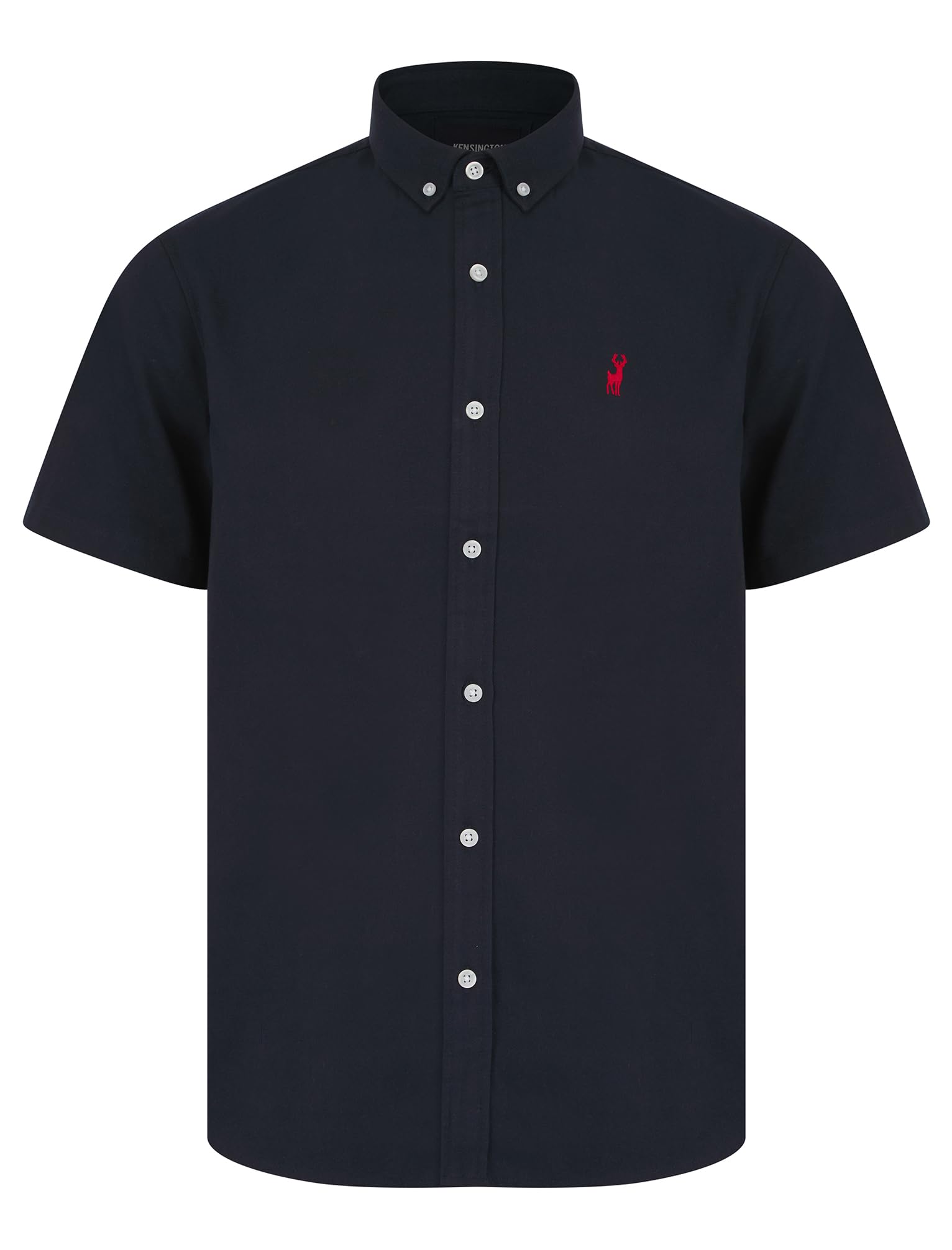Kensington Eastside Men's Sky Captain Navy Buster Short Sleeve Cotton Twill Shirt