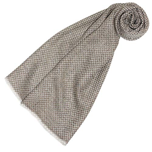 Écharpe marron femme Lorenzo Cana pour rester au chaud avec élégance