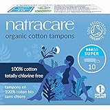 Natracare Organic Super Tampons, 10 Count