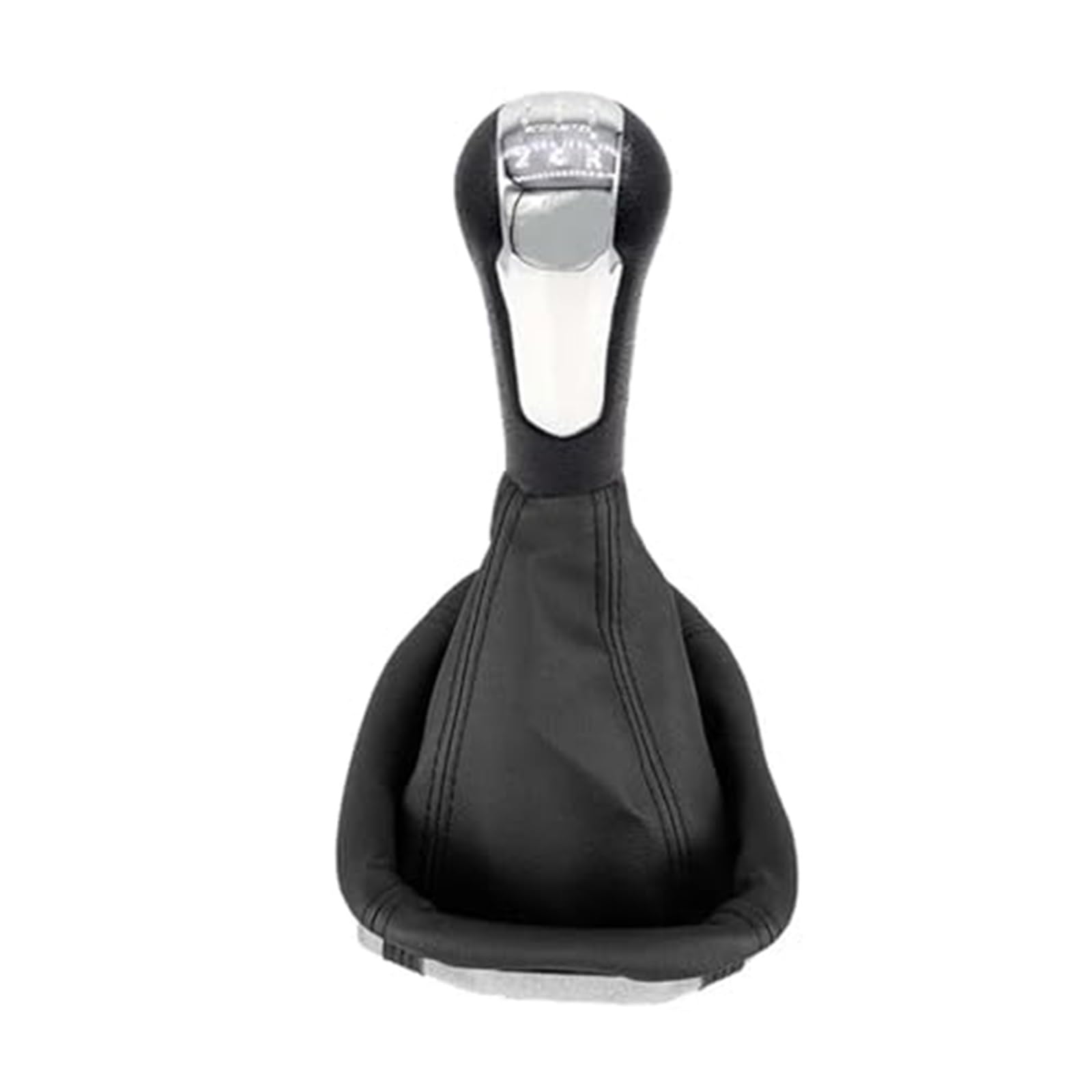 5-biegowa osłona gałki zmiany biegów samochodu, pasuje do Chevrolet, Holden Barina Spark M300 2011-2015 z dźwignią zmiany biegów samochodu, osłona bagażnika (czarny chrom)