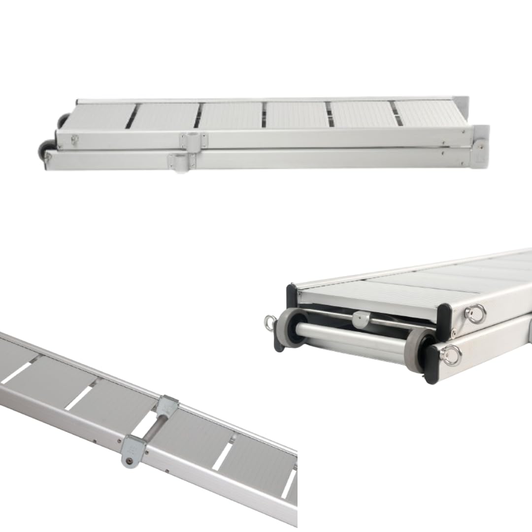 Passerelle Aluminium Pliante Pour Bateau : 220 Cm, Neuve, Fabrication Italienne