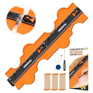 DODOWIN Konturenlehre 50cm mit Feststeller