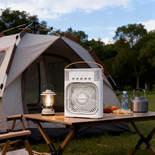 Portable Air Conditioners with Timer, Light, Dehumidify 3 Modes - Additional View