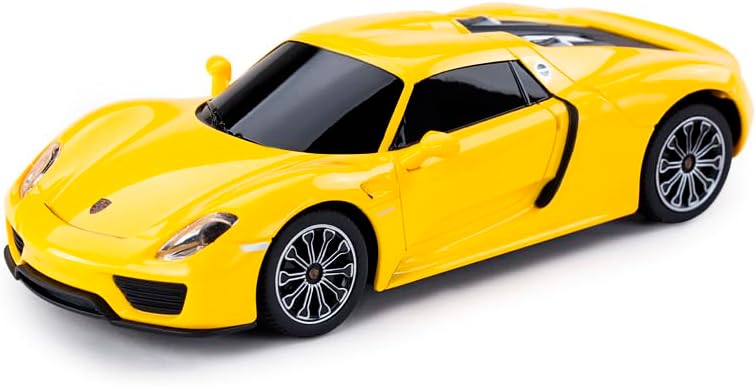 Miniatura 3 de PowerTRC Coche de control remoto eléctrico con licencia Porsche 918Spyder con 2.4 GHz, radio a escala 124 RC Super Sport Racing Hobby Model Toy para