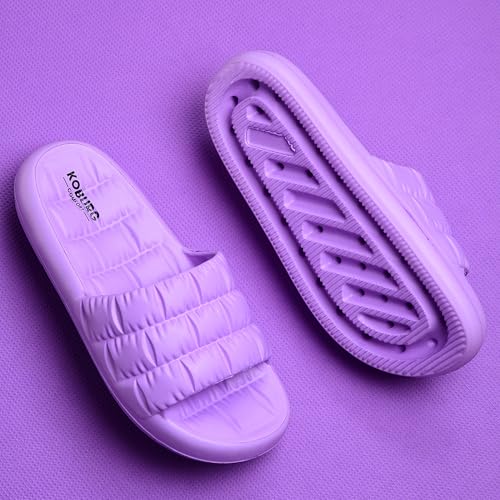 Image of KOBURG Ultra Slides for Women| Stylish | Comfy | Super soft | Ultra-Light | EVA | Slippers | Flip Flops for Women KF-454