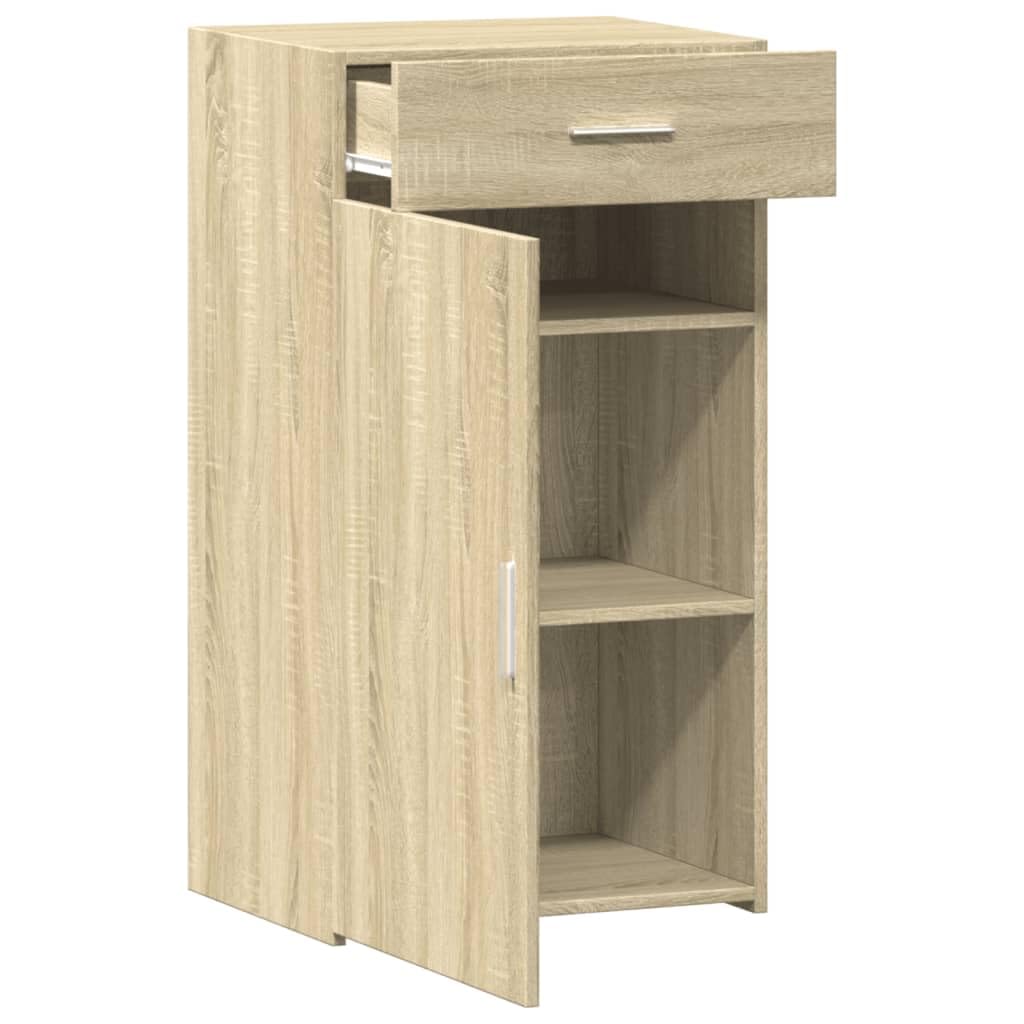 vidaXL Aparador de Madera de ingeniería Roble Sonoma 50x42,5x93 cm