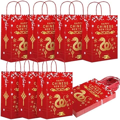 Yahenda 16 Pcs Chinese New Year Gift Bags Cover
