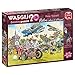 Jumbo Spiele Wasgij Puzzle 1000 Teile Retro Destiny 5 - Zeitreise! – ab 10 Jahren - Rätsel Puzzle