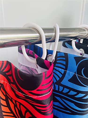 Bohemian Indian Shower Curtain Abstract Colorful Sun Paisley Dragonfly Mandala Ethnic Hippie Print Pattern Bathroom Curtain Set With 12 Hooks 72 X 72 Inch Waterproof Fabric Psychedelic Bath Decor #TOP3