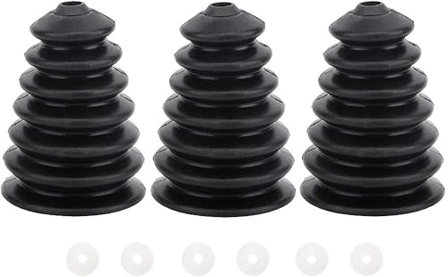 3 piezas de goma flexible martillo eléctrico taladro cubierta de polvo para brocas de 0.236 in-0.630 in taladro de impacto, herramientas manuales