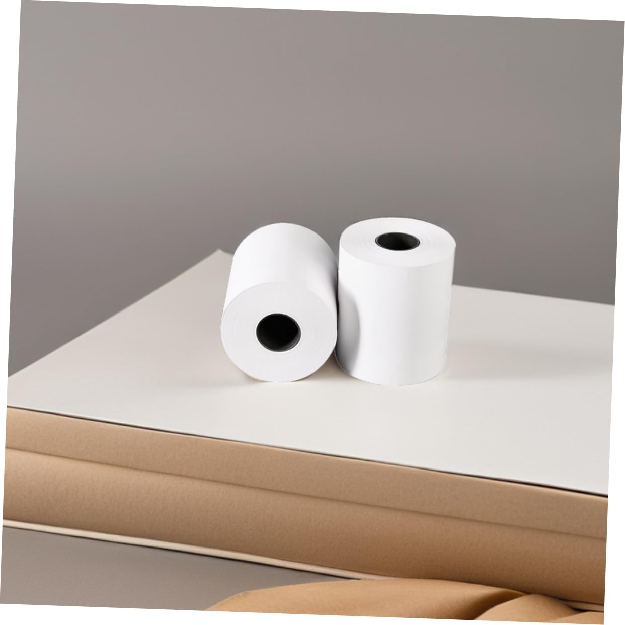 CLISPEED 10rollos Papel Térmico Para Impresoras De Recibos Compatible Pos Supermercados