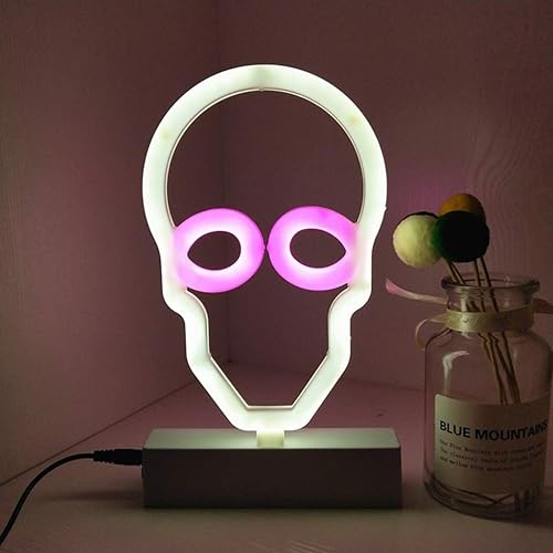 QFFL Paneles de luz LED inteligentes neón luz LED decorativa de pared lámpara de modelado alimentado por USB, diseños de decoración para Navidad y