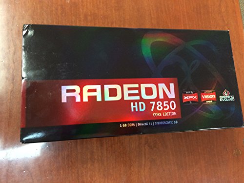 Xfx Core Edition Hd7850 860Mhz 1Gb Ddr5 2X Mini Displayport/Hdmi/2Xdvi Graphics Card Fx785Aznfv #TOP5