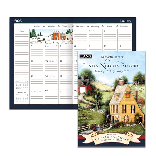 LANG Linda Nelson Stocks 2025 Monthly Planner (25991012100)