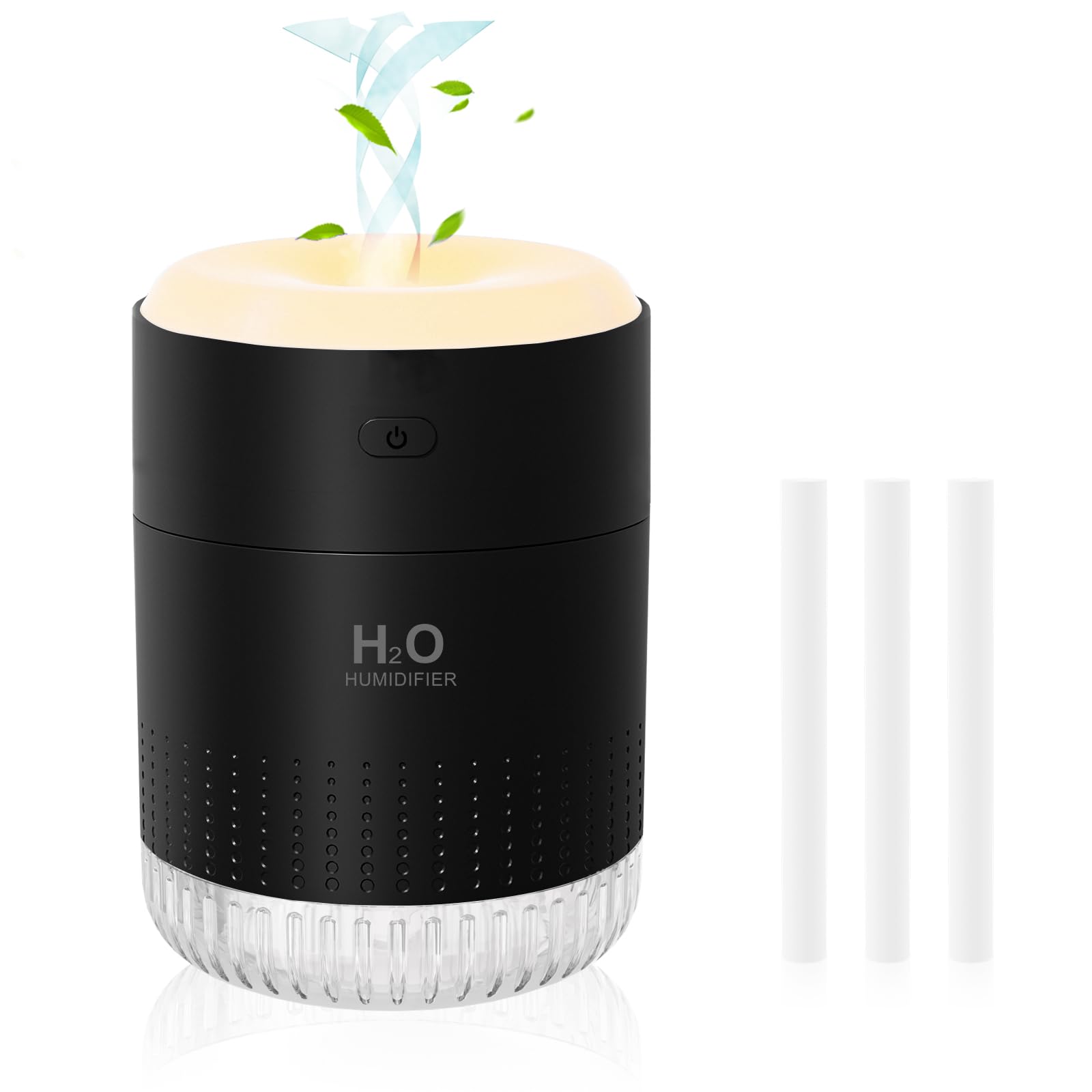 Small Humidifier for Plants, Small Plant Humidifier Indoor, Black