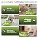Interactive Dog Toys, ClariVory Slow Feeder Dog Bowls, Dog Nail File & Dog Puzzle for Mental Stimulation, Customizable Food Dispensing, Dog Enrichment Toys to Keep Them Busy, Puppy Toys, Green