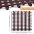 16Pack 11.8 x 11.8 Inch Interlocking Rubber Floor Tiles Non-Slip Shower Pool Deck Tiles for Flooring, Soft PVC Splicing Modular Cushion Mat Drainage Mats for Patio Garage Kitchen Bathroom (Brown)