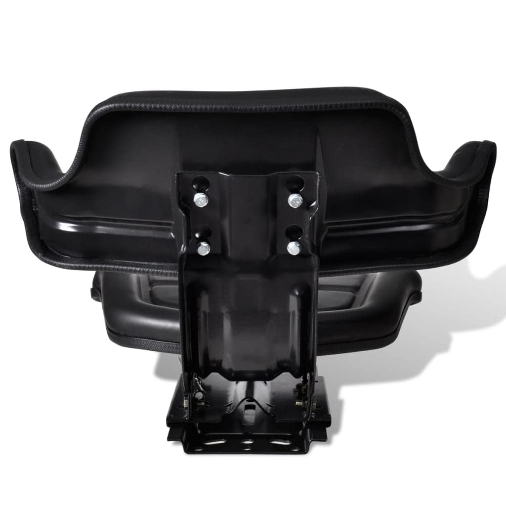 vidaXL Asiento de Tractor con Apoyabrazos Respaldo Asiento Conductor Tractor