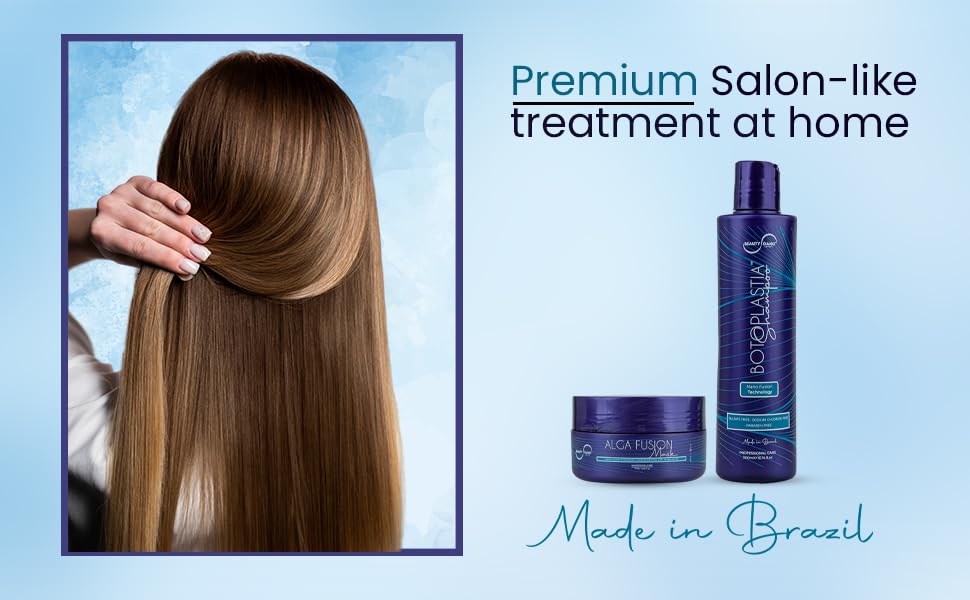 BOTOPLASTIA SHAMPOO 300ml Sulphate and Paraben Free for Smooth and Shiny Hair with Hydrolyzed Protein and Panthenol