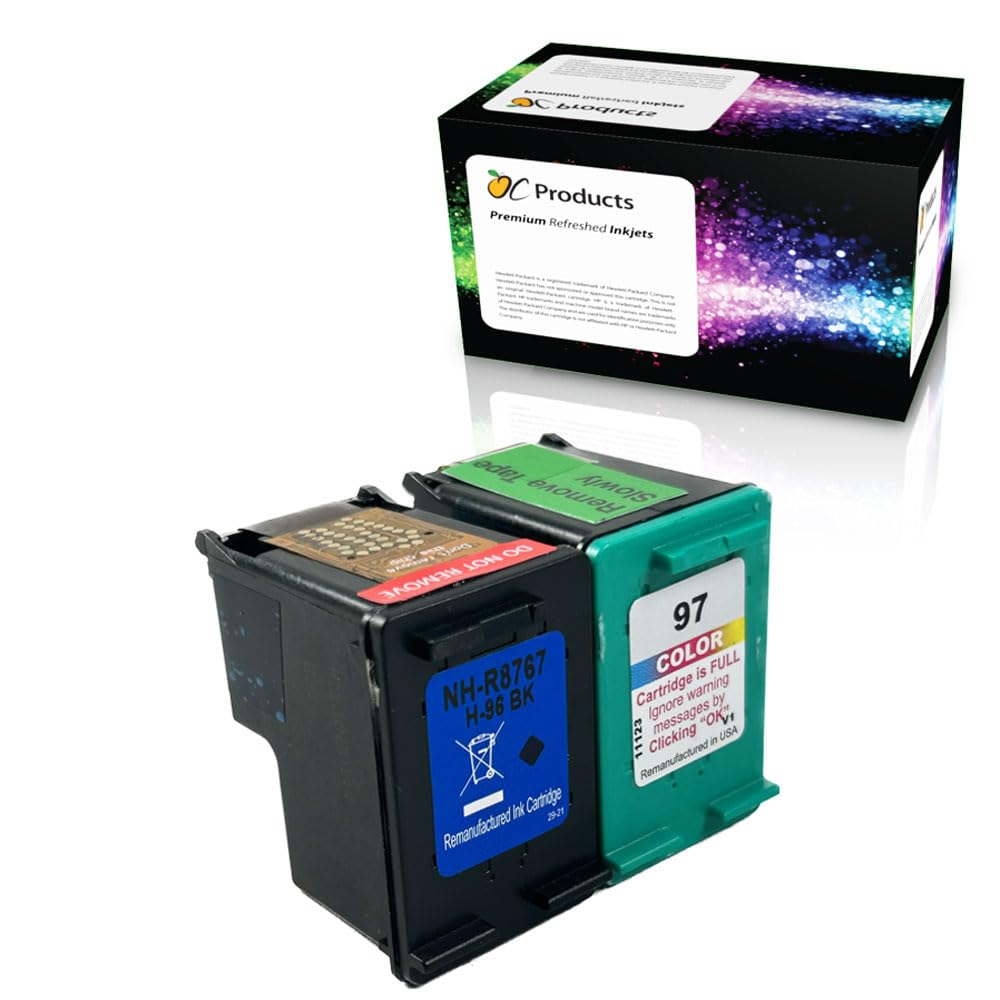 Amazon.co.jp: OCProducts 詰め替えインクカートリッジ HP 96 HP 97