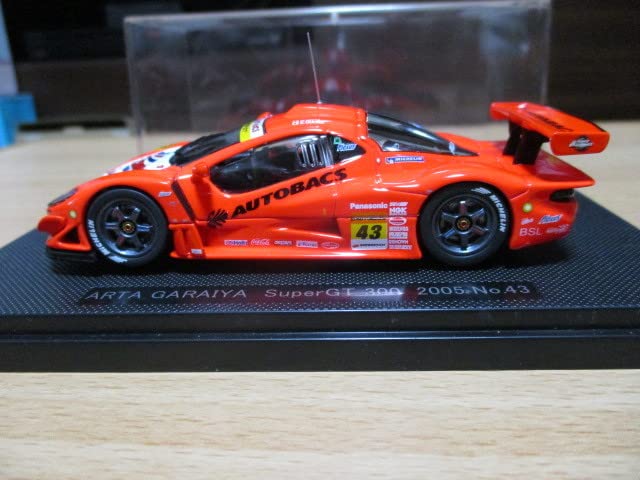 Amazon | エブロ 1/43 「 ARTA Garaiya 」 スーパーGT300 2005y No.43