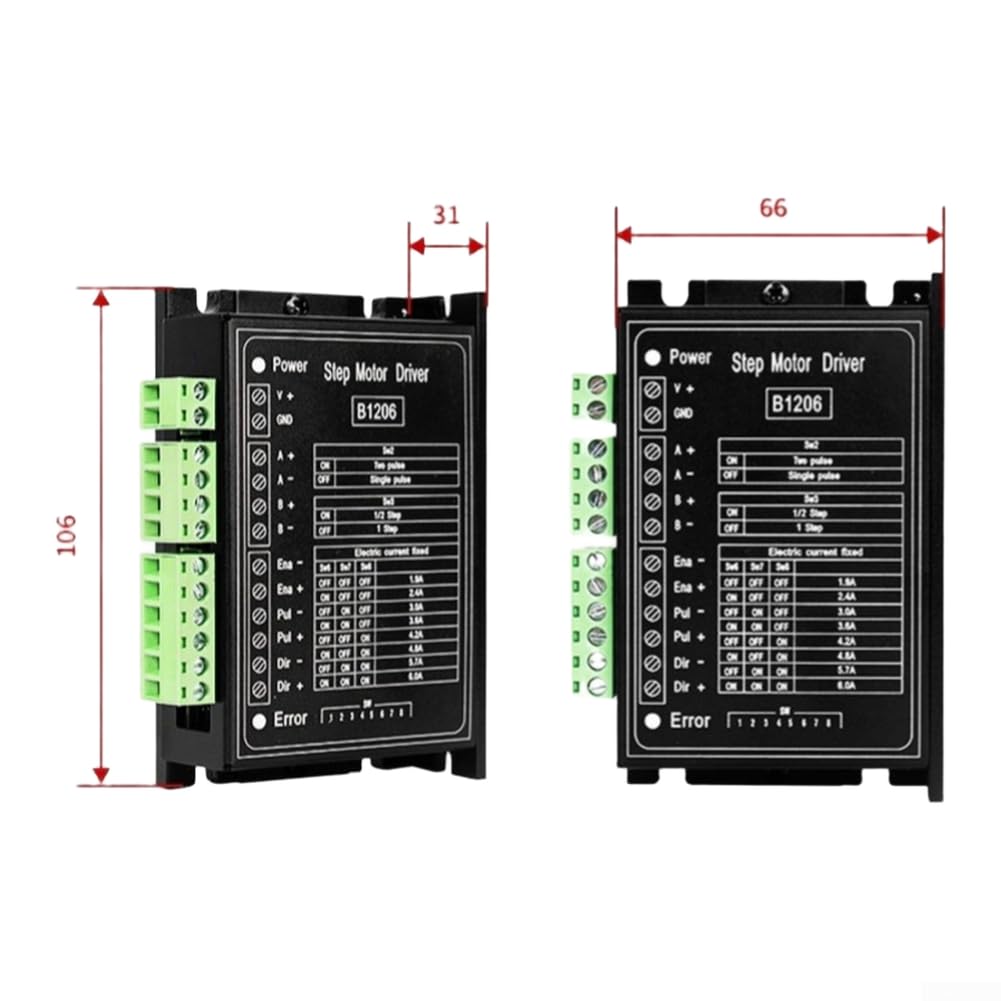 ABS Stepper Driver 20-110V para motor 42/57