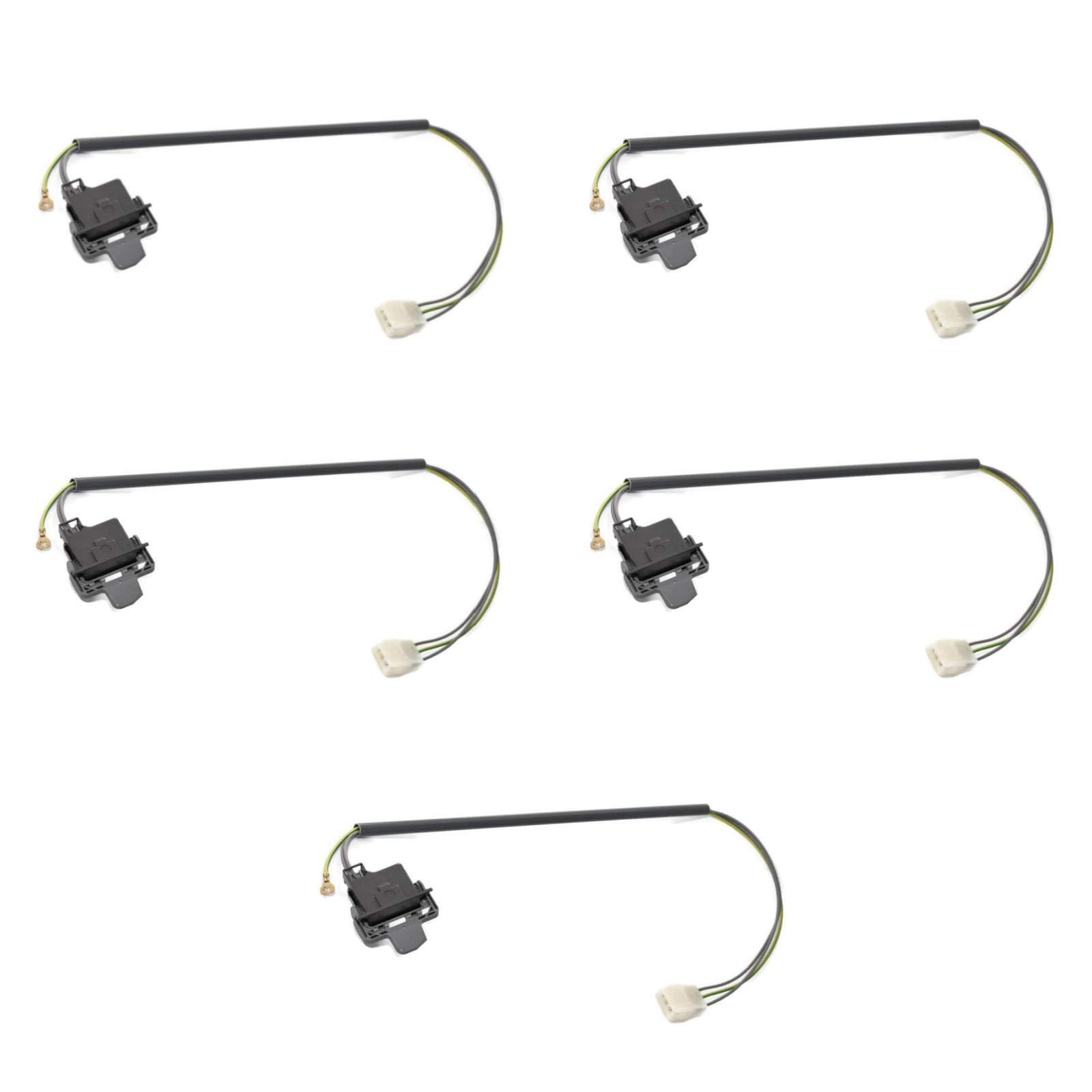 JKAPCYJFHF 5 interruptores de tapa de lavadora para pieza de reparación de lavadora, 3949247
