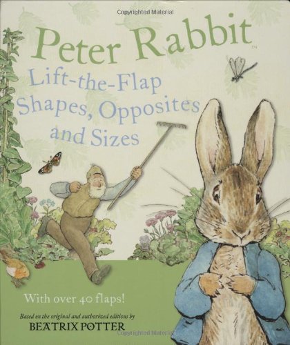 Amazon.com: Peter Rabbit Lift-the-flap Shapes, Opposites and Sizes ...