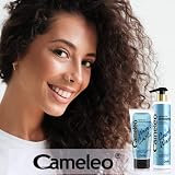 Cameleo – Fale Loki – Szampon - Keratynowa Linia Do Pielęgnacji Włosów Kręconych I Falowanych – Keratyna - Gładkie i Sprężyste Loki i Fale - Nawilża, Regeneruje - Wygładza - 250ml