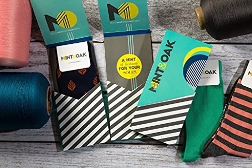 Image of Mint & Oak Low Cut Ankle Women Socks, Christmas Gift Quirky Socks For Friends, Cute Funky Socks, Christmas Secret Santa Gifts For Women