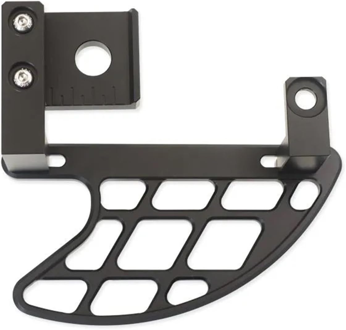 Front and Rear Brake Disc Guard Protector Cover Compatible with CFMOTO Ibex 450 2025,T6 Aluminum Alloy,CNC-machined,Anodization,Black,CFMOTO Ibex 450 Accessories