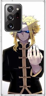 Slim Matte Clear Cover Liquid TPU Thin Gel Transparent Liquid Crystal Durable Compact Case for Samsung Galaxy Note 20 Ultra All Might Anime Japan 04