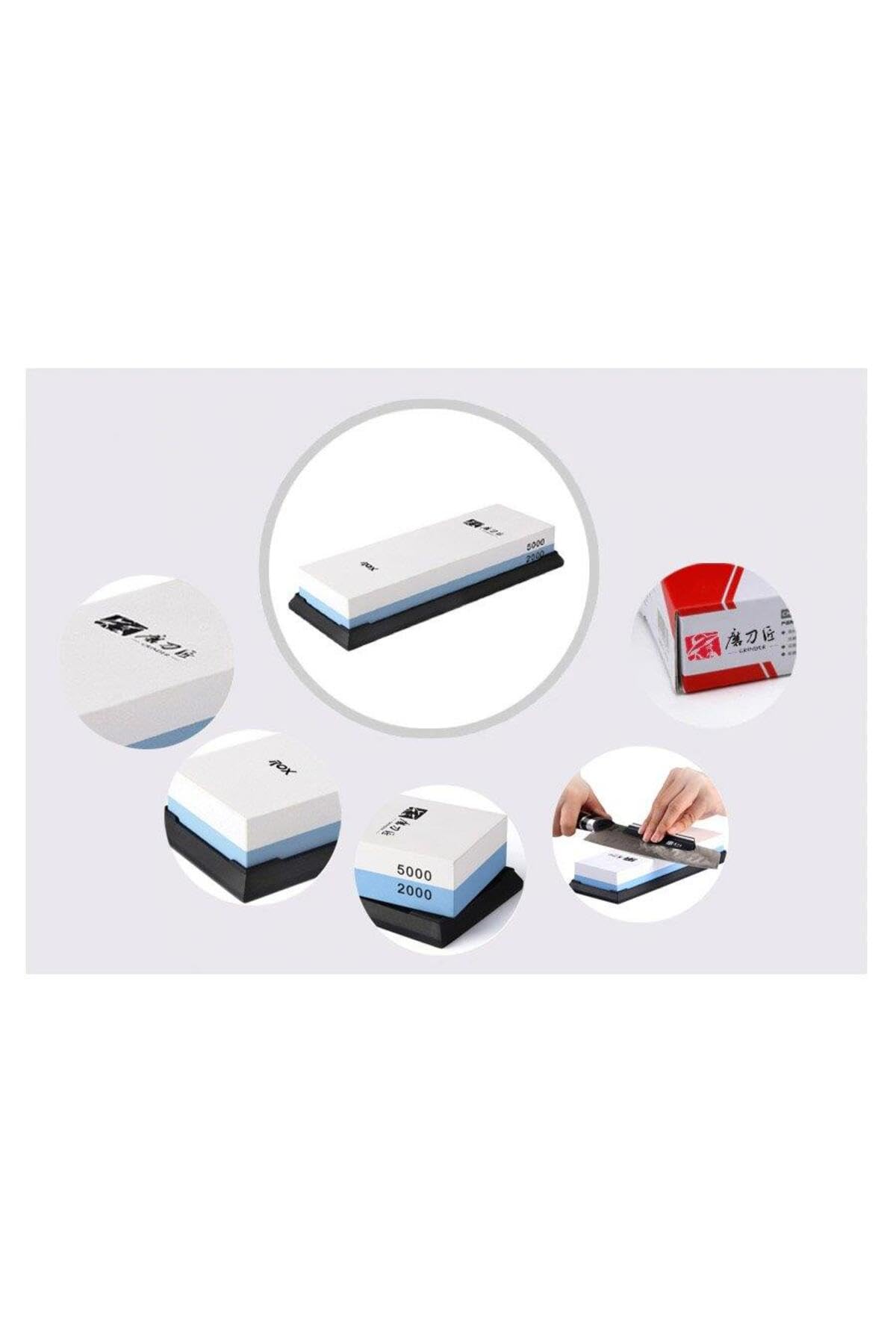 Rox 6520 Taidea Çift Taraflı Bileme Taşı 2000/5000 Kum