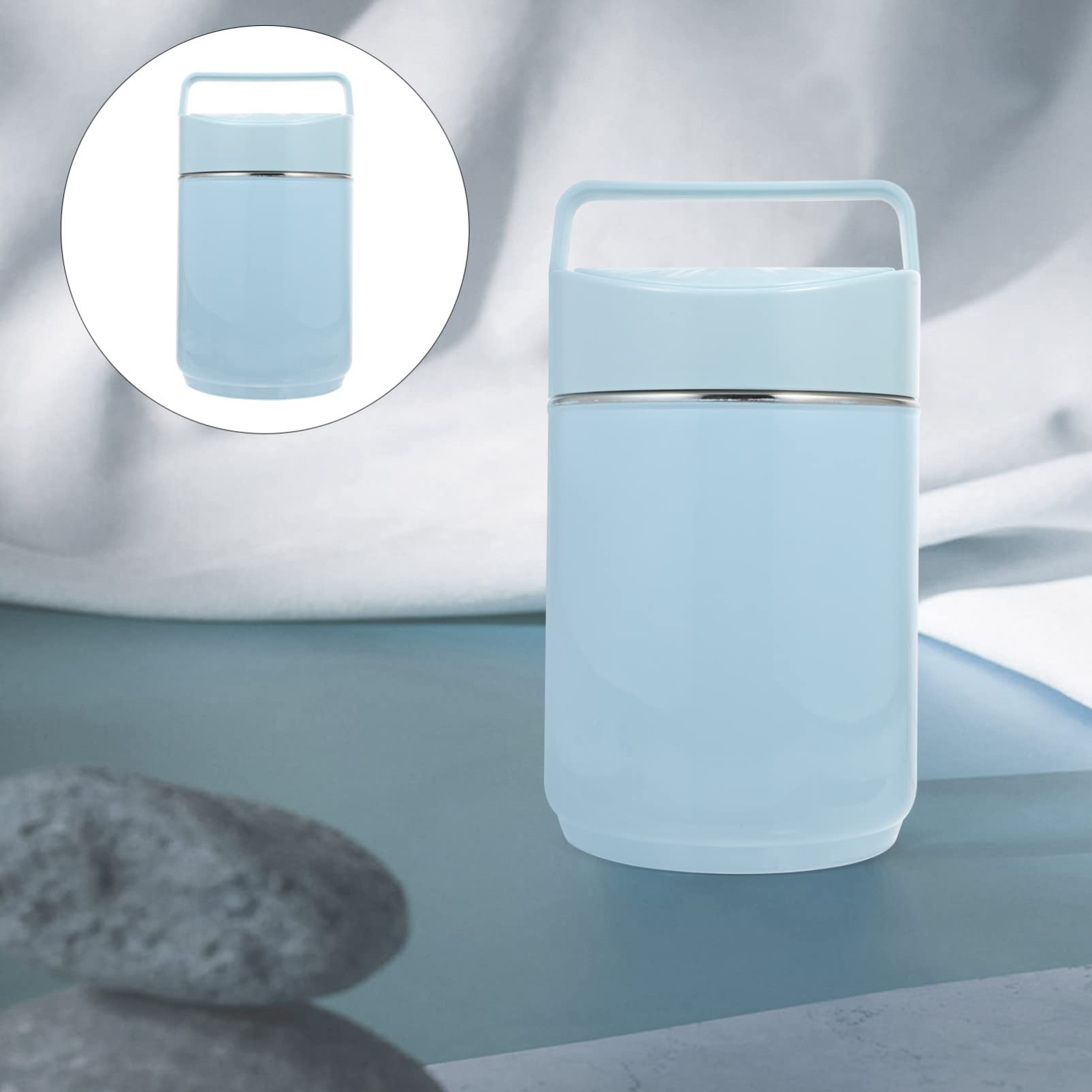 LABRIMP Récipient à Lunch Acier Inoxydable à Couches pour Adultes Boîte de Stockage Alimentaire Pratique Couleur Bleu