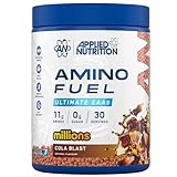 Applied Nutrition Amino Fuel - Amino Acids Supplement, EAA Essential Amino Acids Powder, Muscle Fuel & Recovery (390g - 30 Servings) (Cola Blast) - Image 1