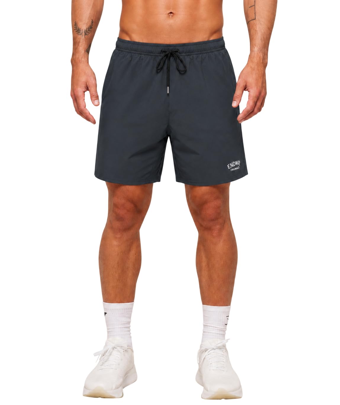 ENDEAVOUR WEAR Men's Quick Dry Lightweight Sports Shorts Zipper Pockets-image-21