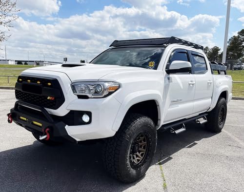 Kit de luces LED amarillas para pilar A iJDMTOY Toyota Tacoma 2016-23 miniatura 3