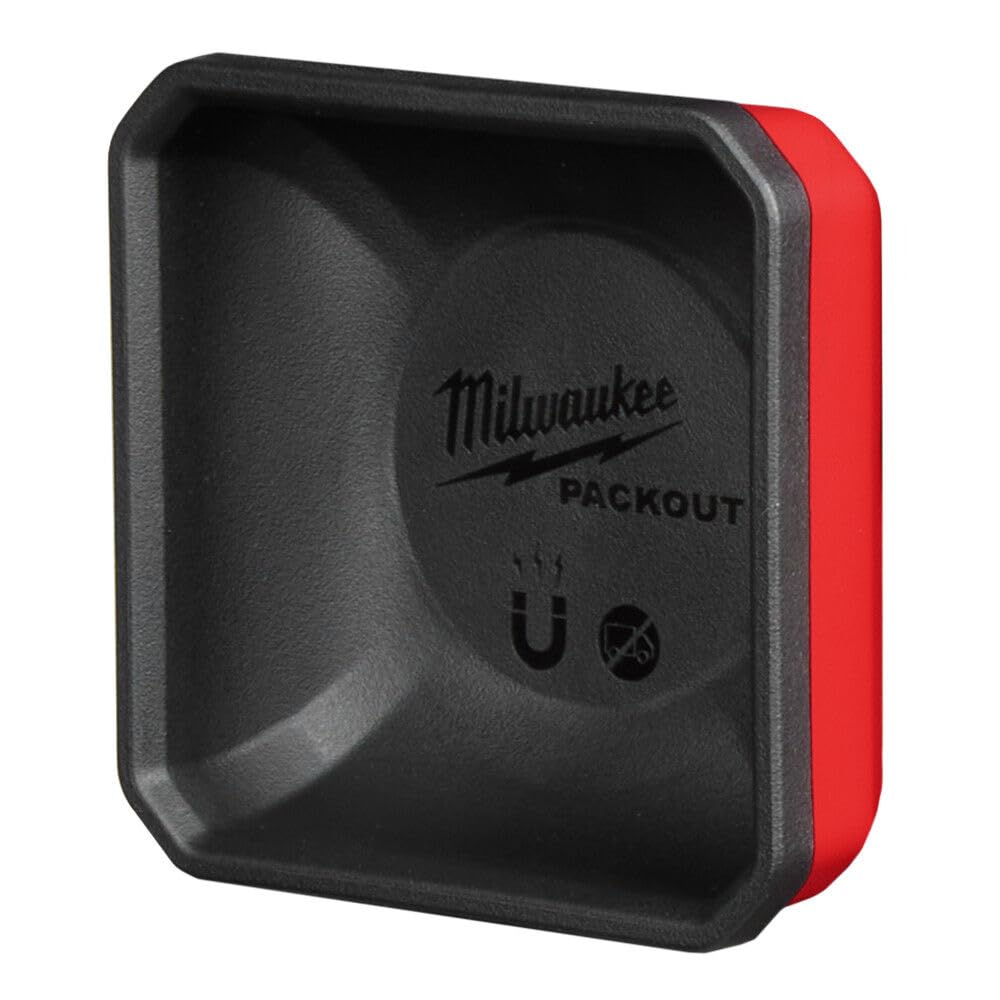 Milwaukee Electric - PACKOUT. Contenitore Magnetico, Rosso/Nero