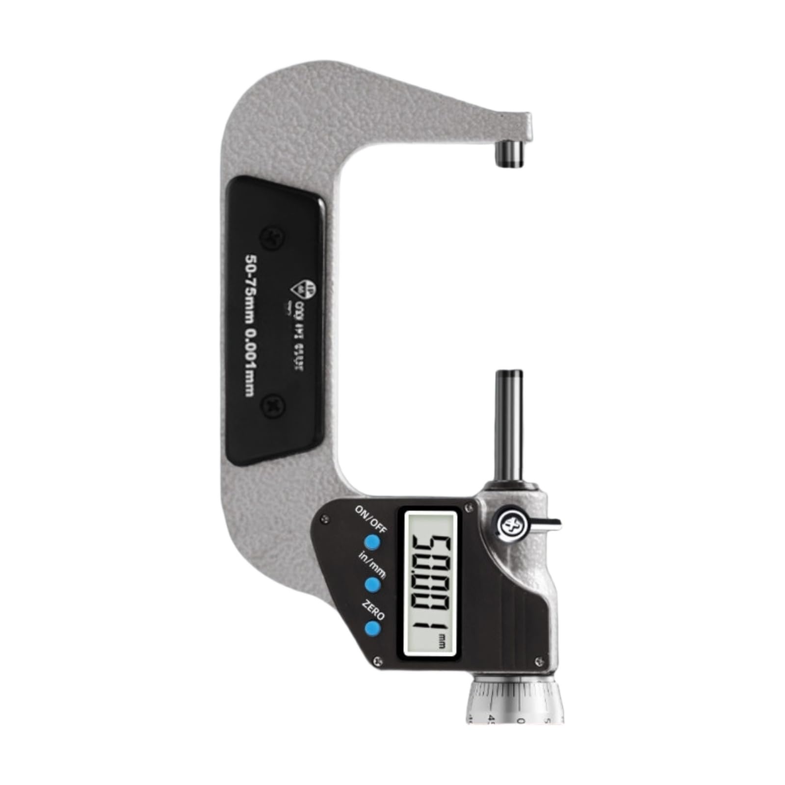 Medidor de espesor digital, tamaño 75-100 mm Resistente al agua IP65 for medición de precisión(IP65 Digital Standard 50-75mm)