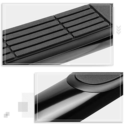 Barras laterales negras 3 pulgadas para Silverado Sierra miniatura 4