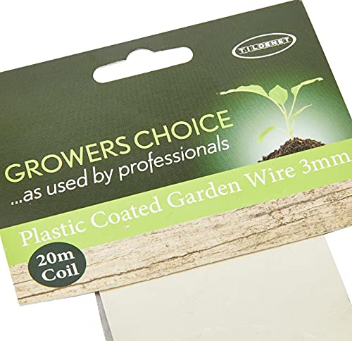 Tildenet 20m/3mm kunststof gecoate tuin draad spoel - Image 4