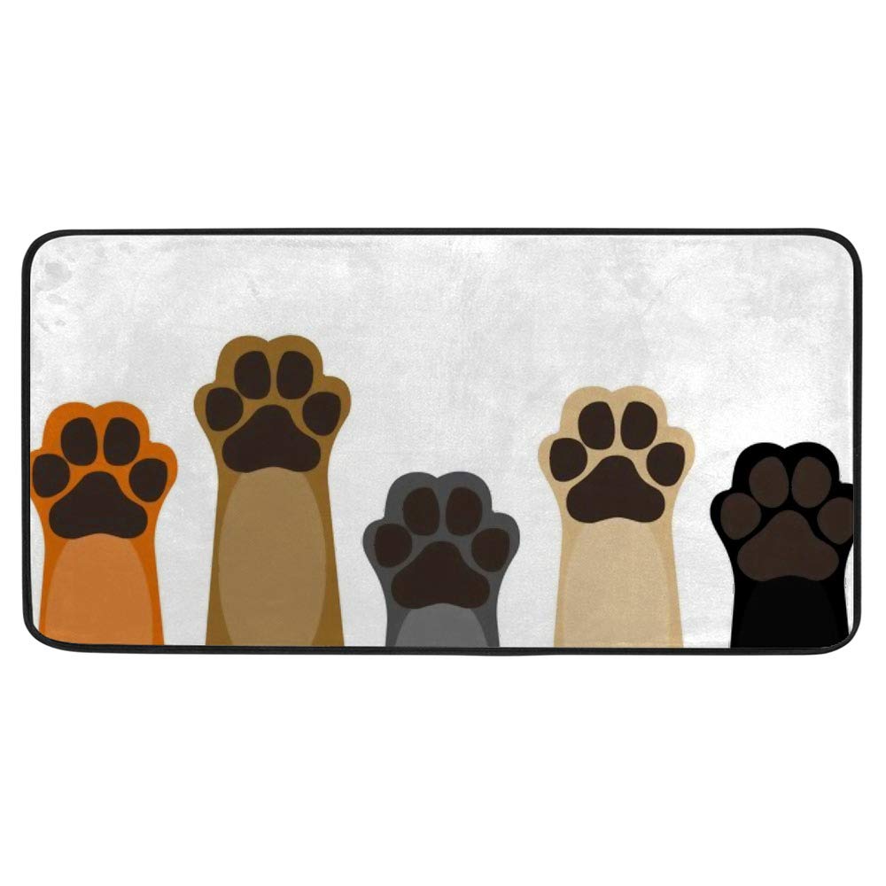 Tapis de cuisine motif chien fun pour habiller le sol de votre maison
