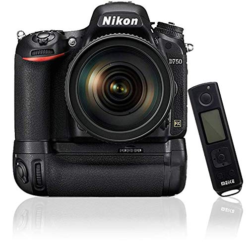 Meike MK-DR750 2.4g Wireless Remote Control Battery Grip for Nikon D750