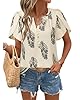 Timeson Plus Size Tops for Women: Boho Beach Vacat... #3